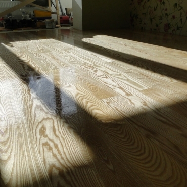 Пример паркетной работы в Петроградском районе